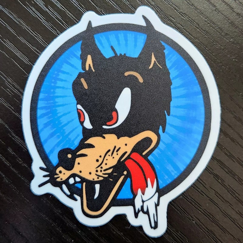 3" Grateful Dead 🐺Dire Wolf Vinyl Jerry Garcia Stickers Decals