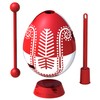 Easter Egg Red: 3D Maze Puzzle, Surprise Toy for Egg