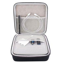 BOVKE Hard Drive Case for Seagate Backup Plus Hub External Hard Drive Desktop HDD 4TB 6TB 8TB 10TB 12TB 14TB 16TB 18TB 20TB, 3.5 Inch Portable Desktop HDD Carrying Cases, Black