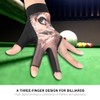 Tbest Billiard Gloves Snooker Gloves Left Hand Billiard Pool Gloves,