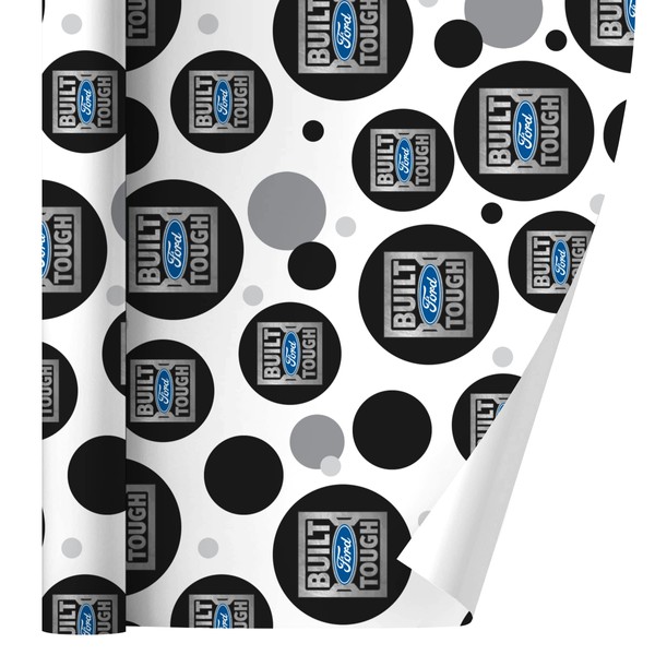 GRAPHICS & MORE Ford Built Ford Tough Gift Wrap Wrapping Paper Roll