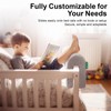 AEOCOO Bed Rail Bumpers Protector, Hospital Bed Rails Padding, Loft