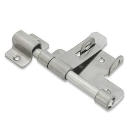 J Stainless Mini Reversible Latch Bolt Hook (Small) 2451 Locking 2ea