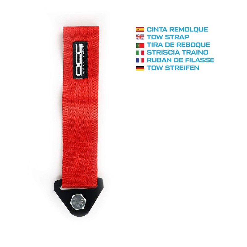 Occ Motorsport RED Tow Strap