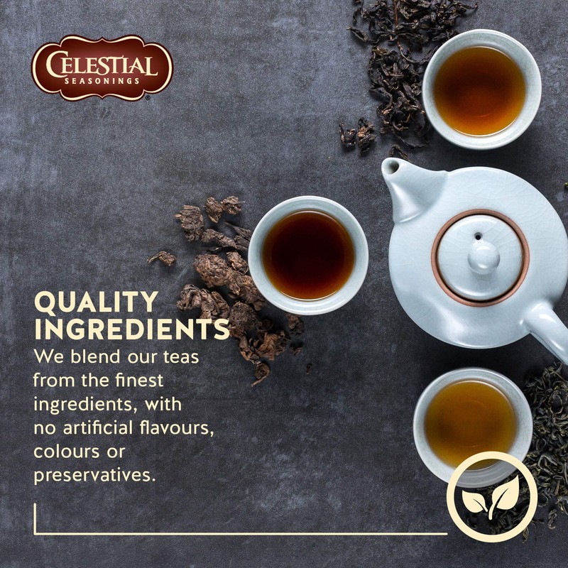 Celestial Seasonings True Blueberry Herbal Tea, 20 Count (Pack of