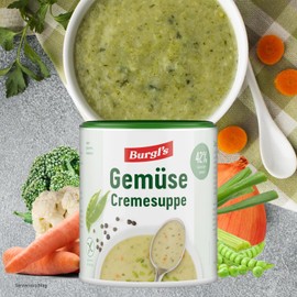 Burgl's Vegetable Cream Soup, 42% Vegetable Content, 600 g
