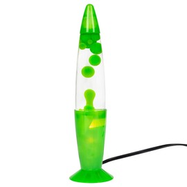 My Groovy Light 13.5 Inch Tabletop Lava Lamp, Green