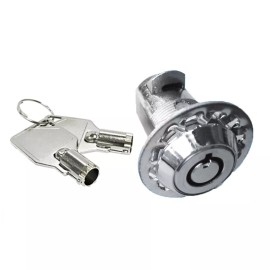 M LOCK Self-locking Slam Lock tubular Exclusive keyway2537 Tool Box Cash Box Kiosk New