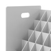 YIYIBYUS Blue Print Storage Organizer - Mobile Roll File Cart,