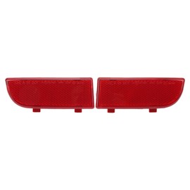 1 Pair Right Bumper Reflector, KIMISS Red Tail Bumper Light Reflector 6398260440 Bumper Marker Reflector Replacement for Vito W639 2003-2015