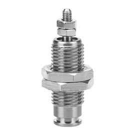 Pneumaitc Cylinder, Mini Air Cylinder, 6/10/15mm Bore 5/10/15mm Stroke, 0.2/0.15~0.7MPA, Single Acting Male Thread for Industrial Use (CJPB6*15)