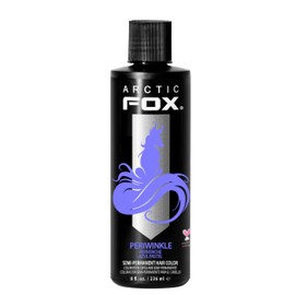 ARCTIC FOX ARCTIC FOX CRUELTY FREE 100% VEGAN SEMI PERMANENT HAIR COLOUR DYE (236 ml, PERIWINKLE)