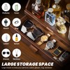 Miratino Cologne Organizer for Men, Wood Cologne Stand with Drawer,