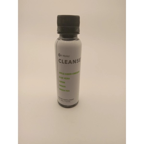 It Works! Cleanse Apple Cider Vinegar, Aloe Vera, Lemon, Ginger,