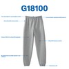Gildan Men's Fleece Elastic Bottom Sweatpants with Pockets, Style G18100,
