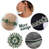 Emerald Green Nail Rhinestones K9 Glass Crystal Flat Back Rhinestones