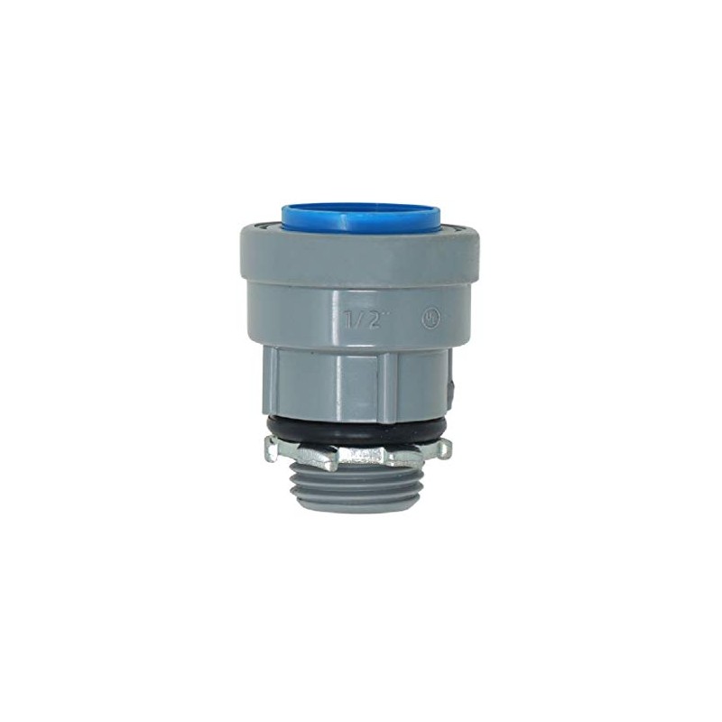 Southwire P-MA-075-Q5 3/4" CIC Push Install 5-Pack PVC Male Adapter,