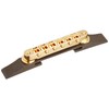 SCUD Arch Top T.O.M. Bridge Ebony Base Gold F-2821E