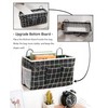 Kanrichu 2pcs Hanging Baskets for Organizing,Fabric Wall storage Basket,Wall Organizer