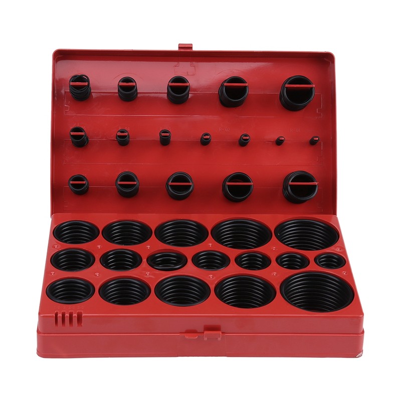 419pcs O Ring Assortment Set Seal Gasket Universal Rubber O