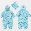 Fewlby Rain Wear Kids, Waterproof Puddle Suit Toddler All in
