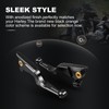 NICECNC Black Brake Clutch Levers Compatible with Harley Street Glide