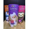 DIY Set Of 3 Avenir DIY Sewing Kits Penguin, Sloth,