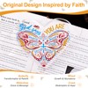 Christian Gifts for Women, Inspirational Butterfly Acrylic Heart Decor with