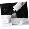 Mobestech 2 Pcs Transparent Pump Foaming Bottle Refillable Makeup Press