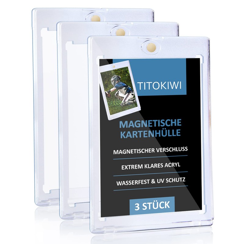 Titokiwi Trading Card Cases - Acrylic Protective Case for Trading