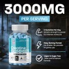 GN Creatine Duo Bundle, Powder and Gummies, 1kg Tub, Blueberry,