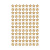 Trend Enterprises Sparkle Stars Stickers, 400 per Package, Gold (T-46403)