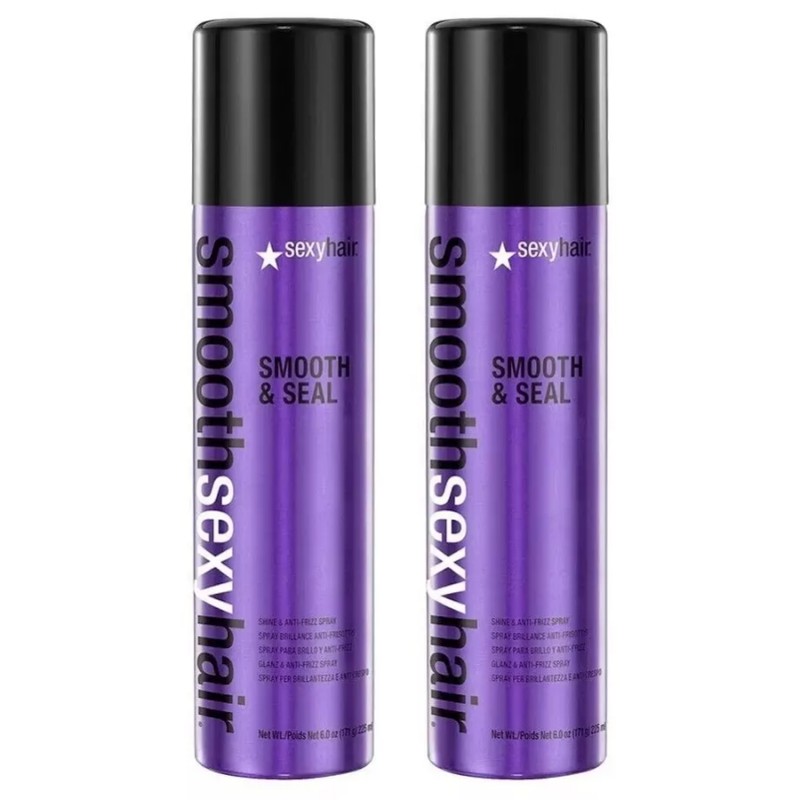 2 x Smooth Sexy Hair Smooth & Seal Spray 6
