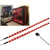 Ubanner LED Light Strip Computer Lighting RED, Magnetic, Molex Connector,