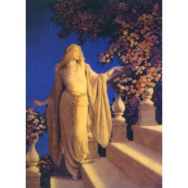 Enchantment, Maxfield Parrish, 16" X 22" Art Nouveau giclee print
