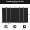 Kokorona 6 Panel Room Divider, 6FT Tall Folding Privacy Screen