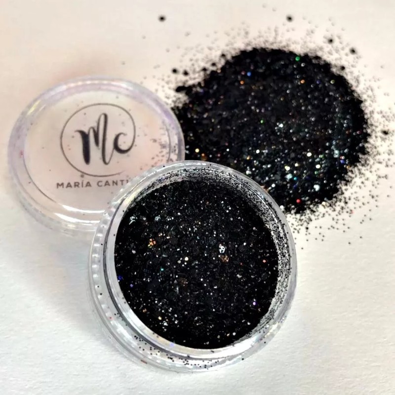 María Cantúa Torre De Colección Chunky Glitter Noche May