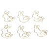 Rabbit Paper Clips Cute Bunny Clamps 50Pcs Animal Marker Note