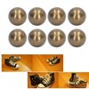 100 Sets Mushroom Rivet 12mm High Hardness Anti Rust Round