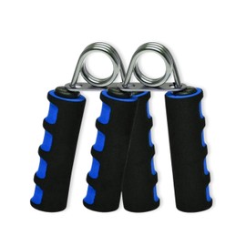 Lacers Petrolline Hand Trainer/Forearm Trainer Set of 2 Blue - Finger Grip - Hand Grip Strengthener / Non-Slip Foam Handle - Strength and Climbing Training - Strengthening Wrist and Grip Strength