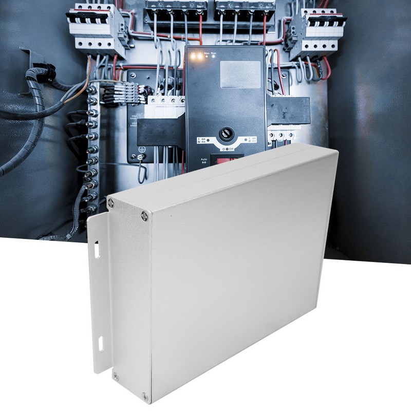 Split Type Aluminum Cooling Case Electronic DIY Instrument Project Enclosure