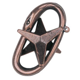 Bartl Huzzle Cast Puzzles, 50 Different High Quality Metal Puzzles for Experts Choose from a range of puzzles..., Star