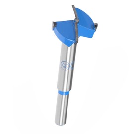 TA-VIGOR 26mm Forstner Drill Bit, Tungsten Carbide Wood Hole Saw Auger Opener for Woodworking Hinge Hole Drilling Boring Bit Cutter (Blue, Gray Tone)