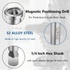 SeonFook 10PCS Magnetic Positioning Screwdriver Bits, Drywall Screw Setter PH2
