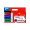 Faber-Castell Connector Whiteboard Marker Assorted 4 Pack, (67-1592044)