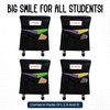 Essex Wares - 2 Pack, Chair Pockets for Classrooms, Black,