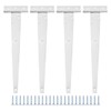 Set of 4 ZONADAH Garden Shed Door Hinge Heavy Duty