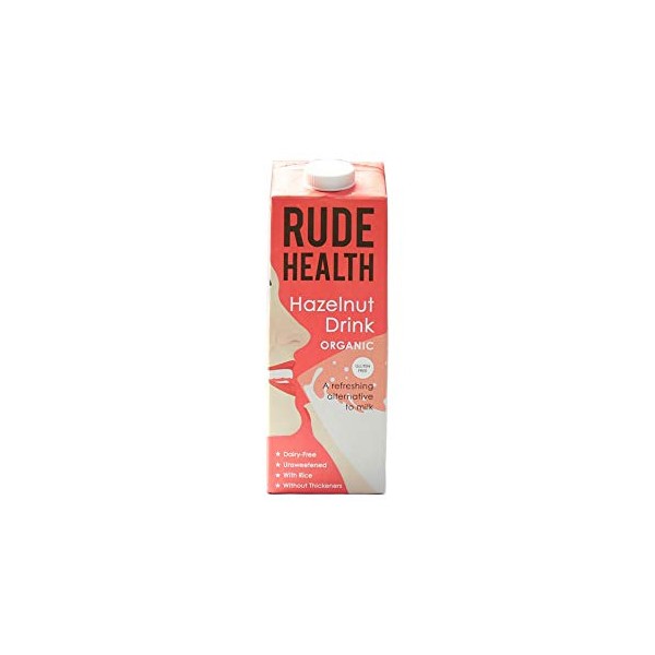 Rude Health Foods | Hazelnut Drink - Organic | 2 x 1l