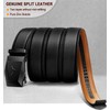 BULLIANT Men Belt, Ratchet Leather Belt for Men Dress Casual
