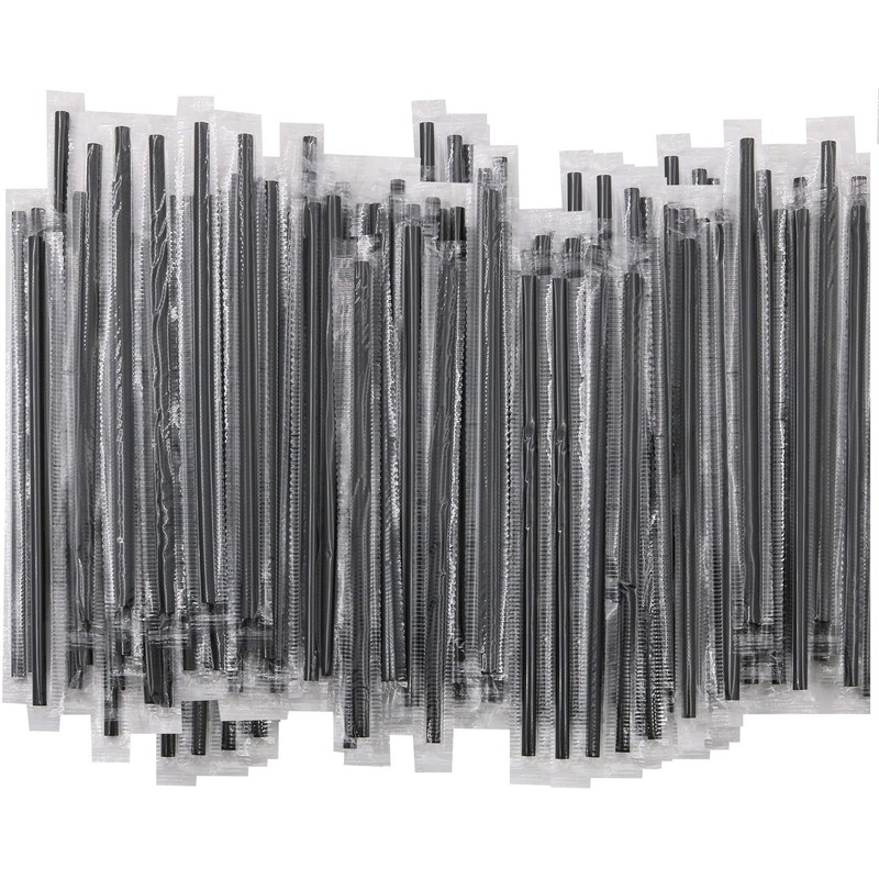 Individually Wrapped Coffee Stirrers (Black, 500)